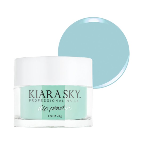 Kiara Sky Polvo para inmersión de uñas de larga duración, tonos verdes, 1 oz, Sweet Tooth