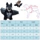 thumbnail image 3 of Disfraces divertidos para mascotas, gatos y perros transformados en divertidos disfraces navideños, disfraces de cosplay para mascotas, 3 of 9