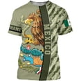 thumbnail image 2 of Lotusprinthandmade Personalized Mexico Eagle Unisex T-shirt 3D, Mexican Flag Tshirt, Mexico Shirt, 2 of 5