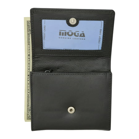 Moga Women Ladies Credit Card ID Money Purse Holder Wallet High End Leather