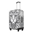 thumbnail image 2 of Salouo Intricate Cat Mandala Pattern Travel Dust-proof Suitcase Cover, Softside Suitcase Protector Luggage Cover Protector for 18-32inch ,Not Included Suitcase, 2 of 8
