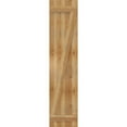 thumbnail image 5 of 16 1/8"W X 72"H Timbercraft Three 5 3/8" Boards Joined Board-N-Batten Shutters W/Z-Bar, Rough Sawn Western Red Cedar (Per Pair), 5 of 13