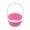 Pink, variant on Darzheoy Easter Baskets for Crafts Decor Rattan Picnic Empty Plastic Basket for Egg Hunt Event House Warming Gifts New Home
