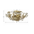 thumbnail image 6 of Crystorama Lighting - Six Light Ceiling Mount - Ceiling Mount - Sutton - 6 Light, 6 of 11