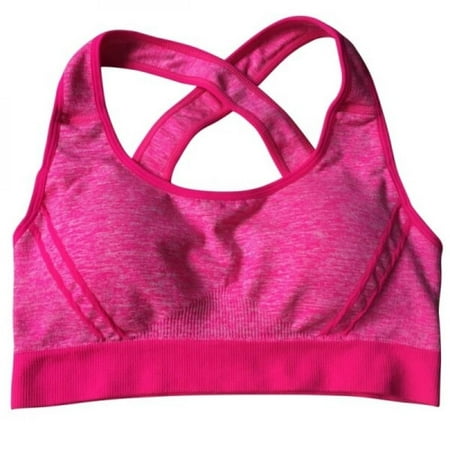 

Big Clear! Breathable Women Sport Top Fitness Running Yoga Bra Padded Underwear for Female