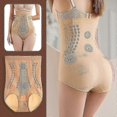 thumbnail image 1 of 3pcs Ionstech Unique Fiber Restoration Shaper, Graphene Honeycomb Tummy Control High, Hip Enhancer Shapewear, Elastic Body Shaper, 1 of 5
