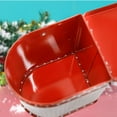 thumbnail image 4 of PEONAVET Small Organiser Christmas Burst Mailbox Shaped Storage Box Candy Storage Box Storage Iron Box Christmas Mailbox Gift Box Christmas Storage Box, 4 of 6