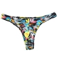 thumbnail image 2 of Calzoncillos de cómodos florales de tiro bajo para hombres Ropa interior de s con suspensorio L 02 L Yuyangstore Hombres ropa interior suspensorio, 2 of 7