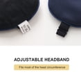 thumbnail image 3 of 100% 16 Momme Pure MulberrySilk Sleep Mask Relleno con SilkFloss ecológico Ultra Soft&Comfortable Sleep Eye, 3 of 8