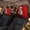 B, variant on 2 Pcs Scary Headrest Covers for Cars, Elastic Washable Funny Grandma Face Printed Headrest Protector, Versatile Halloween Car Accessories, Novelty Decorative Headrest Covers for Vehicle Interior