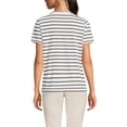 thumbnail image 2 of Lands' End Supima Cotton V-Neck T-Shirt, 2 of 3