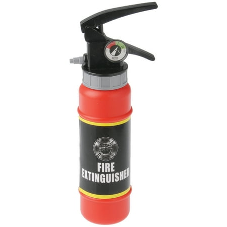 Fire Fighter Fake Water Squirt Gun Toy Fire Extinguisher Costume Accessory