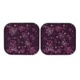 thumbnail image 7 of Naloa Snowflakes and Hearts 2 Piece Foldable Car Sun Shades, Car Windshield Sunshade, Front Window Sunshade for Car, Truck, SUV - Large, 7 of 7