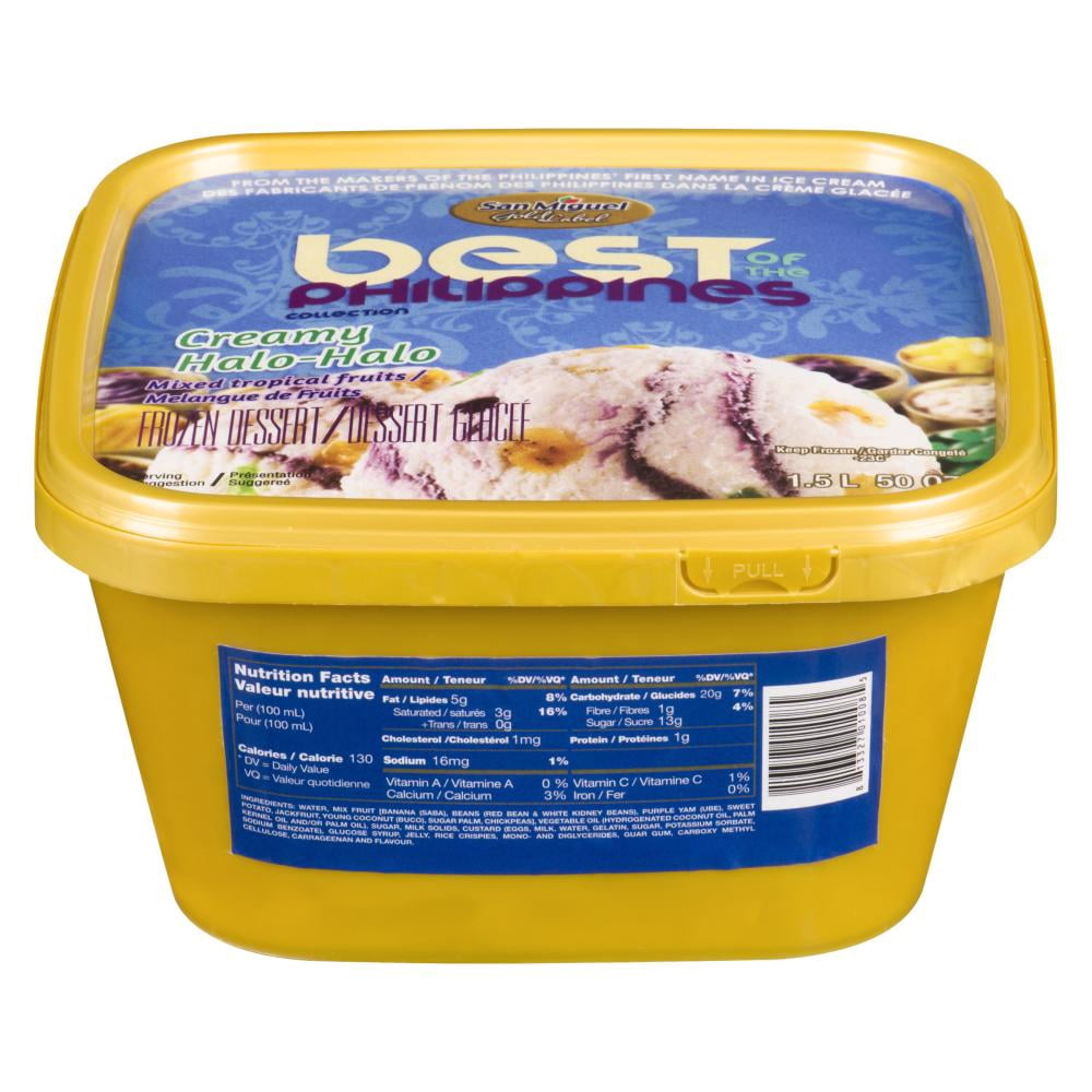 San Miguel Gold Label Ice Cream Halo-Halo Tub