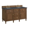 thumbnail image 7 of James Martin Vanities 424-V60d-3Csp Lorelai 60" Double Basin Wood Vanity Set - Mid-Century, 7 of 7