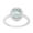 Blue Topaz, variant on 1.75 Ctw Oval Shape Blue Topaz 925 Sterling Silver Solitaire Accents Women Anniversary Ring