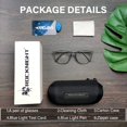 thumbnail image 5 of Unisex Blue Light Blocking Glasses for Computer Phone Digital Screen Reduce Reduce Headache & Anti Eye Fatigue, 5 of 5