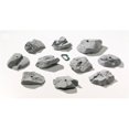 thumbnail image 1 of Nicros AHZR A.R.T. Compatible Z-Roc 10 Holds Grab Bag Handholds - Grey, 1 of 1