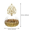 thumbnail image 4 of 12 cajas de almacenamiento de dulces, delicadas cajas de envoltura de dulces para bodas, transparentes, con cúpula., 4 of 7