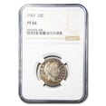 thumbnail image 1 of 1907 Barber Quarter PF-66 NGC, 1 of 3