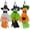 Orange, white, green, variant on Mfigree 3PCS Halloween Home Garden Straw Ghost Pendant Decoration,Pumpkin Witch Halloween Tree Ornaments, Cute Flying Ghost Straw Windsock Pendant Home Indoor Patio Lawn Garden Outside Supplies