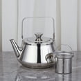 thumbnail image 2 of SANQIAHOME Théière en Acier Inoxydable de 2,1 Pintes avec Infuseur, style Moderne et Minimaliste, 2 of 9