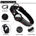 thumbnail image 3 of Reflective AirTag Dog Collar,Padded for Apple Air Tag  Adjustable Dog Collar with AirTag Holder Case for Heavy Duty Small Medium Large Dogs, 3 of 8