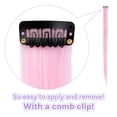 thumbnail image 3 of JessLab Organizador de joyas transparente de 4 capas, organizador de accesorios para el cabello de acrílico giratorio 360, clip para el cabello y almacenamiento de aretes para tocador de baño, 3 of 4