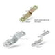 thumbnail image 5 of Riwesomey Conector de esquina de cajón doméstico, accesorio de repuesto, conectores portátiles en forma de Z, actualización de Hardware de Suministros de soldadura METRO, 5 of 6