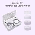 thumbnail image 2 of Niimbot Thermal Transfer Cable Label Skicker PET Paper for B18 Label Printer Barcode Jewelry Price, 2 of 8