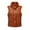 Brown, variant on LYXSSBYX Winter Coats for Women Women Pocket Vest Coat Short Jacket Winter Sleeveless Faux Leather Coat