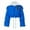 Blue, variant on Jinhomg Cropped Winter Jacket for Women Soft Cozy Fleece Lined Hooded Puffer Coat Winterproof Thermal Long Sleeve Zip Up Down Coats Blue M