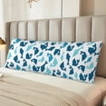 thumbnail image 2 of Balery Cute Shark Funda Protectora para Almohada Corporal de Algodón Hipoalergénico con Cierre(55 x 21 pulgadas), Almohadas No Incluidas, 2 of 7