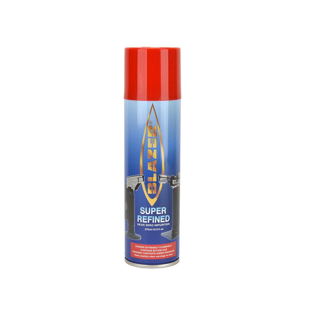Blazer Butane Refill for Micro Torches Lighters Super Refined Single