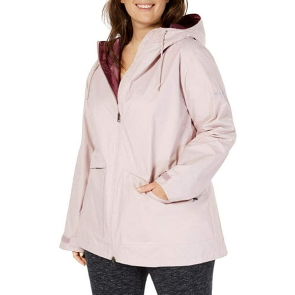 Columbia Womens Arcadia Casual JacketPlus Size , Mineral Pink, 1X
