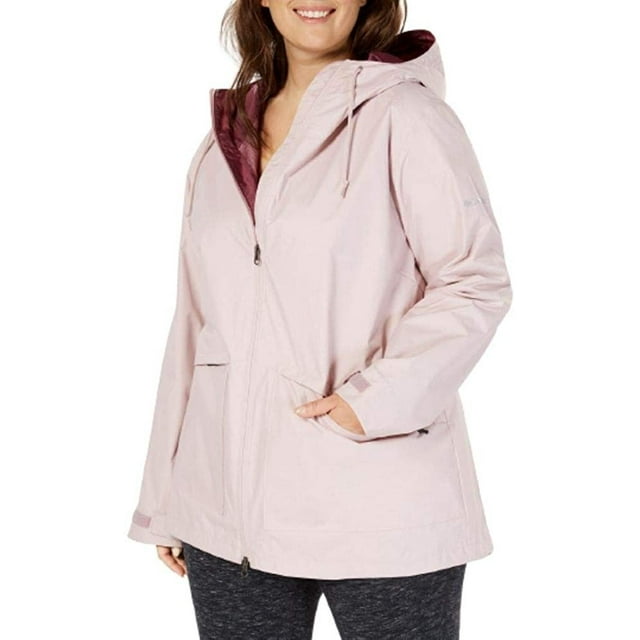 Columbia Womens Arcadia Casual JacketPlus Size , Mineral Pink, 1X