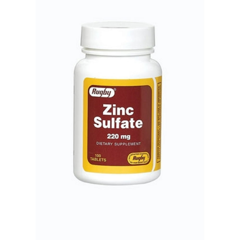180RGRX RUGBY ZINC SULFATE 220MG TAB ZINC SULFATE (HEPTAHYDRATE)220 MG