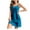 Blue, variant on Juslio Women Nightgowns Sexy Sleepshirts Sexy Comfortable Short Sleepshirts