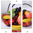 thumbnail image 4 of European Style Iron Fruit Basket Multifunctional Home Living Room Fruit Basket, 4 of 8