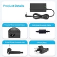 thumbnail image 4 of 65W 45W AUSIO Laptop Charger Fit for Lenovo Laptop, Flex 4 5 6 14 15, V14 V15 V17, Slim 3 5 7, Ideapad 1 3 5 S340 S145 330 320 310, Chromebook N22 N23 N42 Adapter Power Supply, 4 of 5