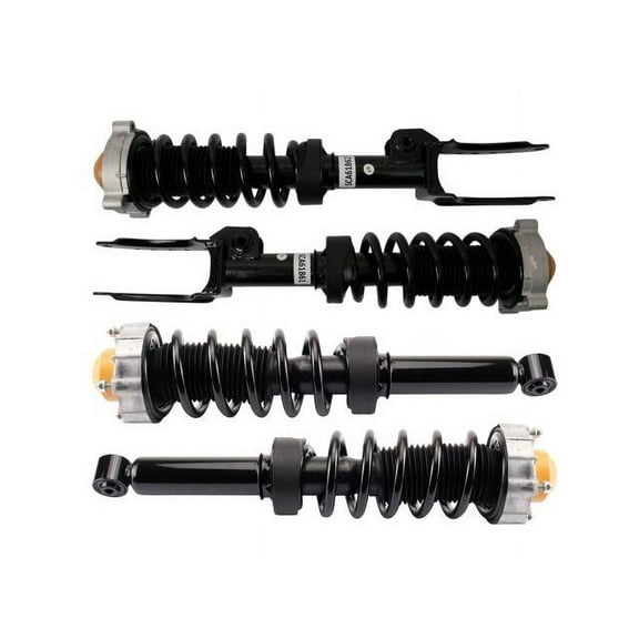 Shock Absorber and Coil Spring Assembly Set 4 Piece - Compatible with 2004 - 2010 Volkswagen Touareg 2005 2006 2007 2008 2009