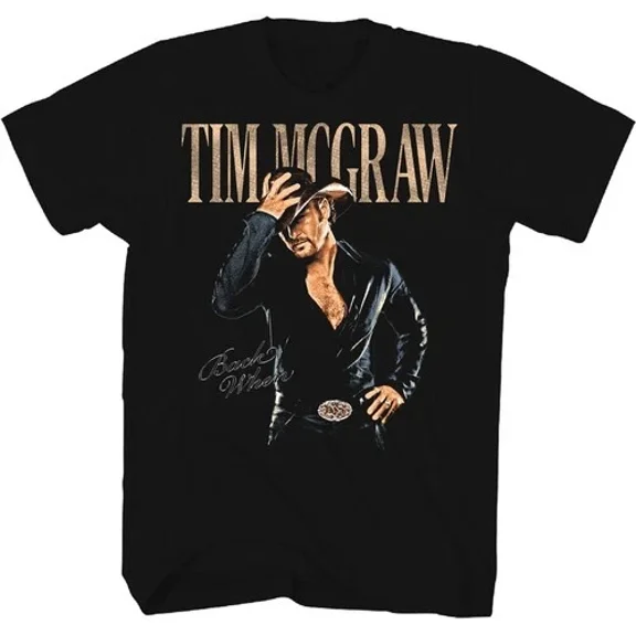 Tim McGraw Back When Vintage Style T-Shirt, Country Music Graphic Tee