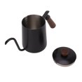 thumbnail image 2 of Tetera de café ZHCH cuello de cisne acero inoxidable 304 600ml negra, 2 of 5