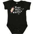 thumbnail image 3 of Inktastic Tennessee Home is Where The Heart is with Watercolor Floral Girls Baby Bodysuit, 3 of 5