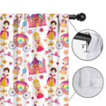 thumbnail image 4 of Blackout Kids Curtains,Colorful Princess Castle Carriage Pattern Childrens Insulated Curtains Set Of 2,Bedroom Essentials,Toddler Room Decor 52"x84", 4 of 5