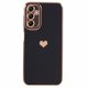 thumbnail image 1 of Para Samsung Galaxy A14 5G/ A14 4G TPU Funda 6D Galvanoplastia Love Heart Funda delgada para teléfono, 1 of 5