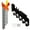 Black, variant on Giaone Global Chainsaw Chain Rack Highlighting 5 Strong Fasteners and Integrated Side Storage Addons