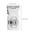 thumbnail image 2 of TABLZONE 1 Set Drawer Locks Iron Security Drawer Lock Replacement for Office Use, 2 of 8