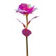 thumbnail image 1 of Rosa artificial laminada en papel de aluminio, pequeña rosa de imitación para bodas, regalos de rosas eternas para mujeres, niñas, mamás, esposas e hijas., 1 of 8