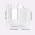 thumbnail image 3 of Home Textile Storage Wall Mounted Tissue Perforation Dispenser for Wipes Face Towels and Paper Towels – Durable Bathroom Kitchen Organizer for Convenient and, 3 of 8